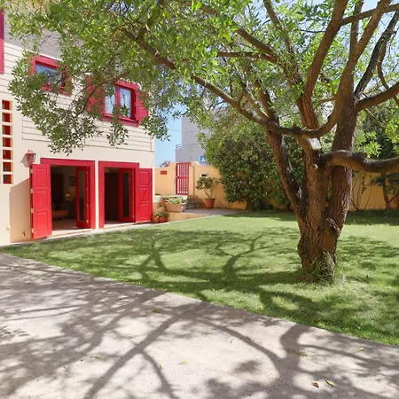 Casa Palheiro Amarelo Da Biarritz Feriehus Costa Nova